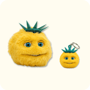 Liberty Biberty Plush And Keychain