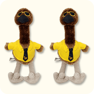 Limu Emu Plush 2PCS